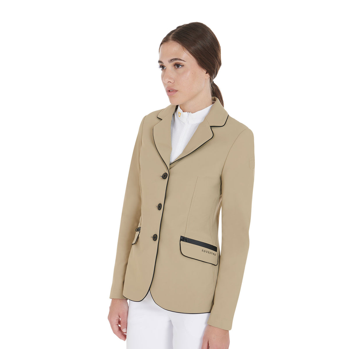 Equestro Ladies Competition Jacket In Technical Fabric