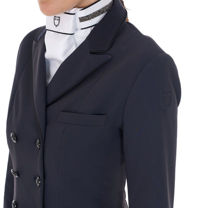 Equestro Ladies Competition Dressage Tailcoat In Technical Fabric
