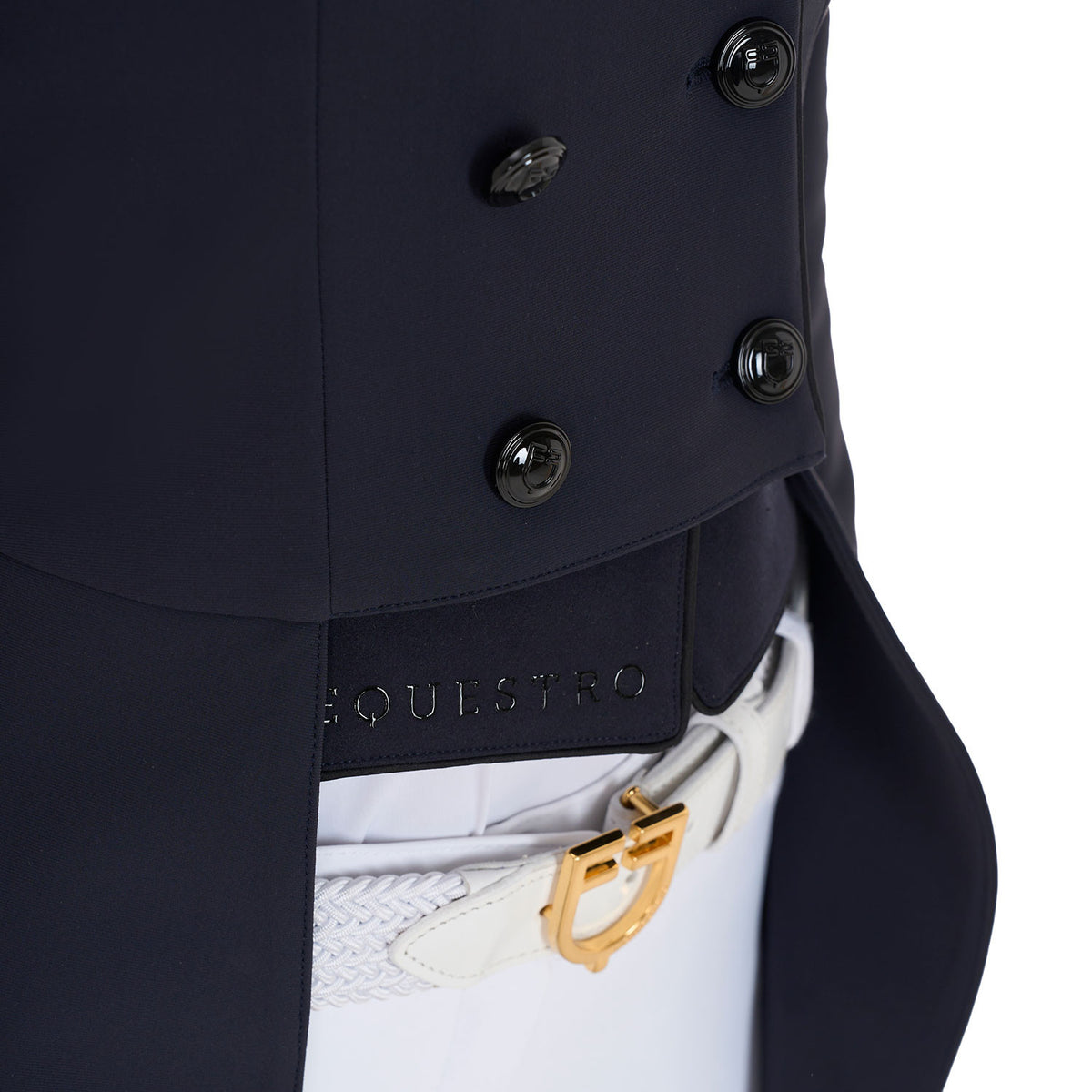 Equestro Ladies Competition Dressage Tailcoat In Technical Fabric