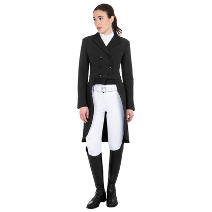 Equestro Ladies Competition Dressage Tailcoat In Technical Fabric