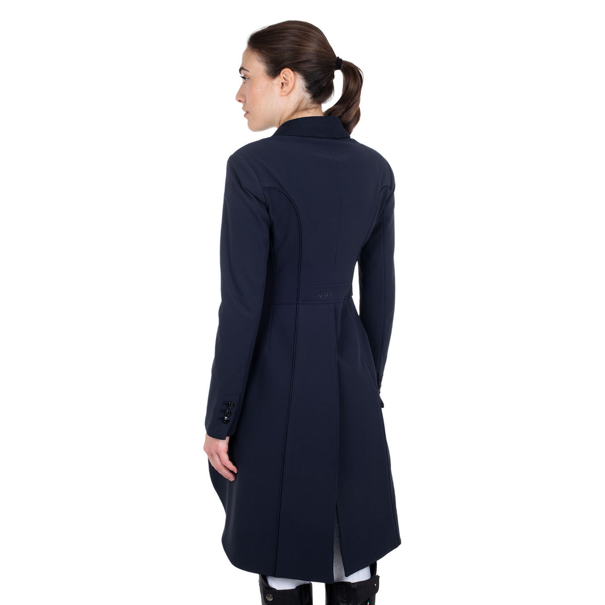 Equestro Ladies Competition Dressage Tailcoat In Technical Fabric