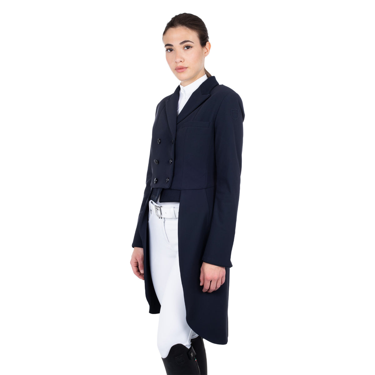 Equestro Ladies Competition Dressage Tailcoat In Technical Fabric
