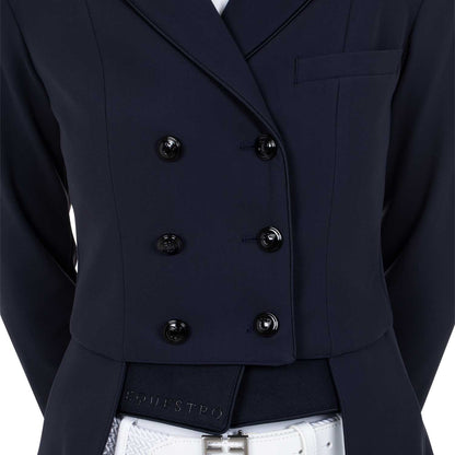 Equestro Ladies Competition Dressage Tailcoat In Technical Fabric