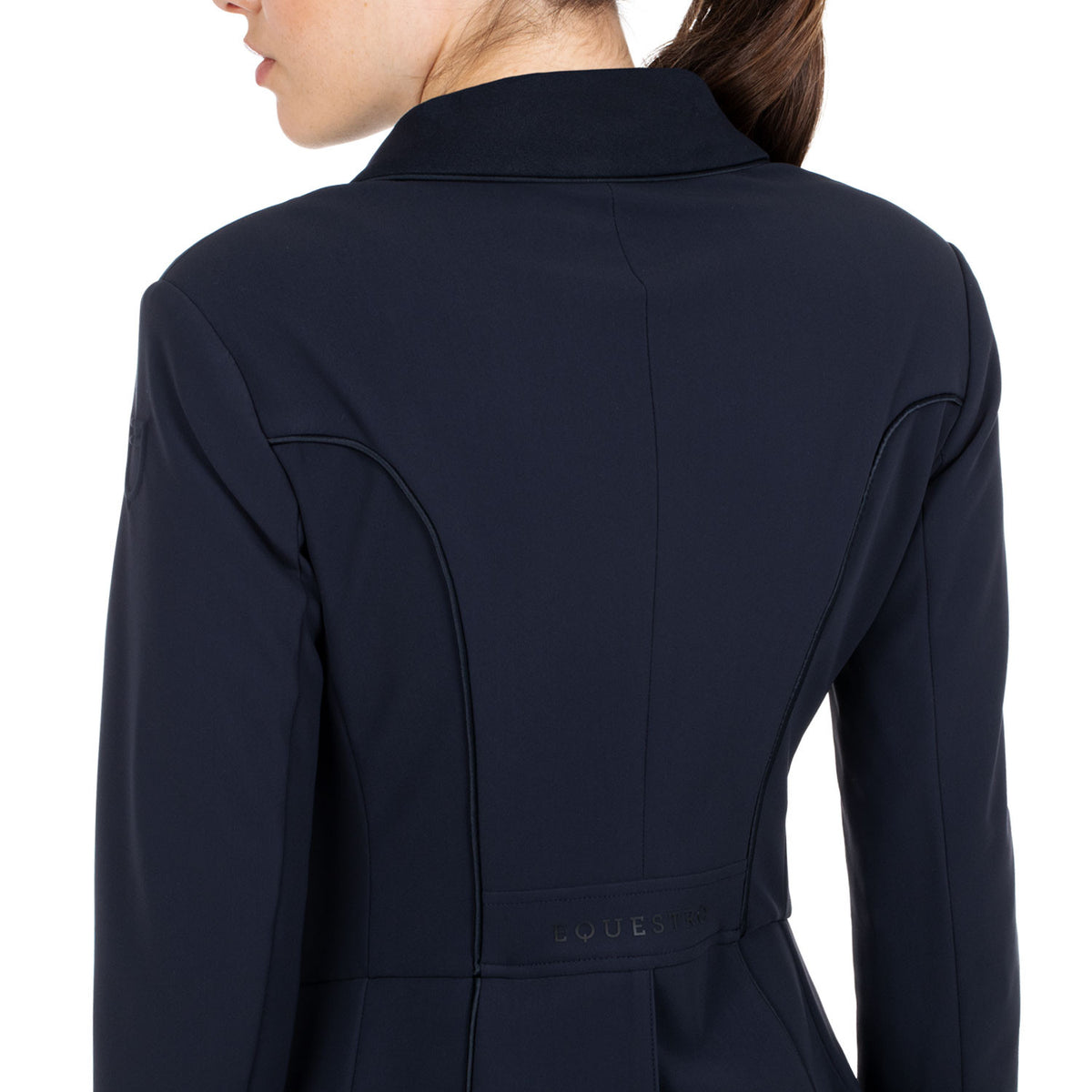 Equestro Ladies Competition Dressage Tailcoat In Technical Fabric