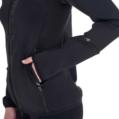 Equestro Ladies Technical Sweatshirt In Jersey With Zip
