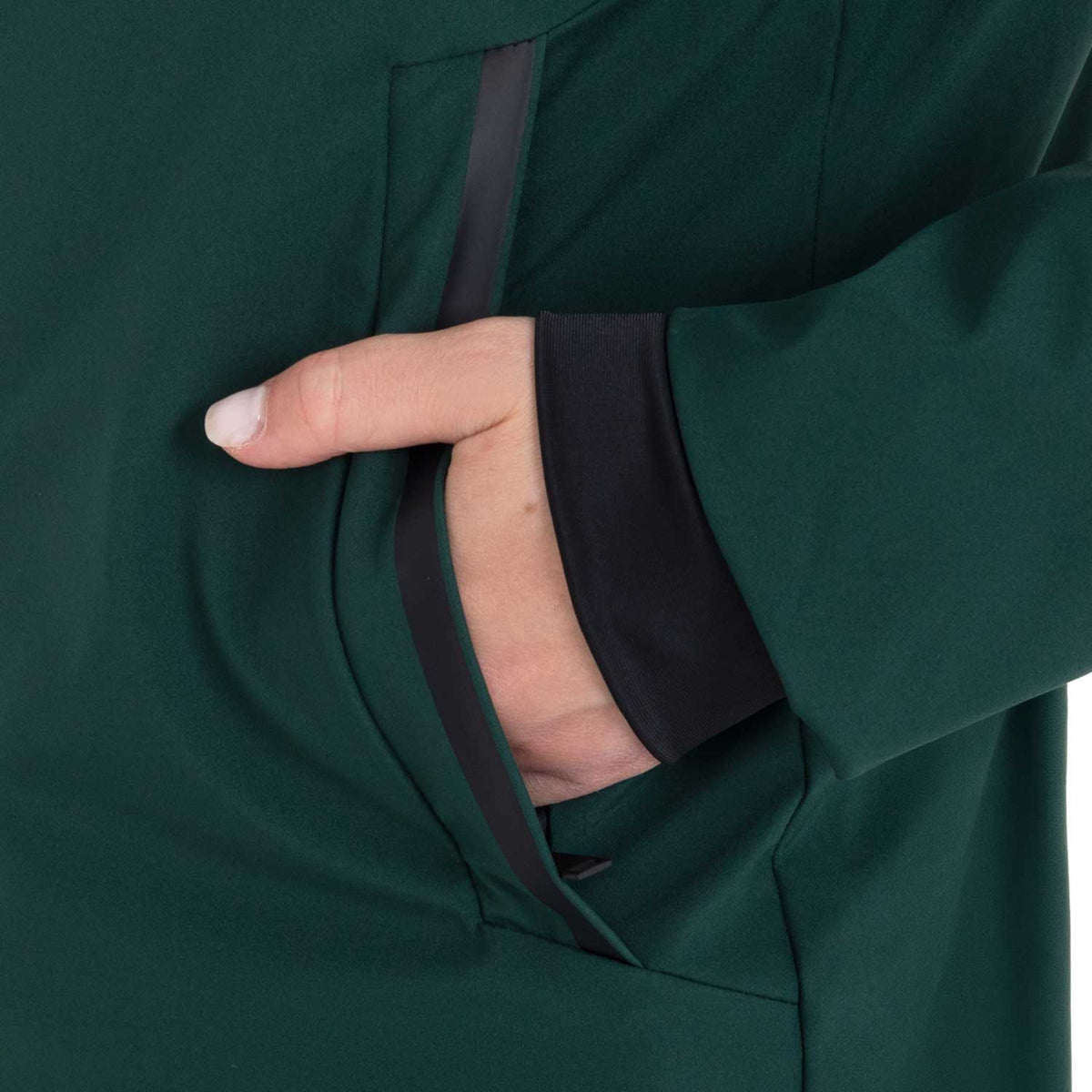 Down jacket water and wind repellent