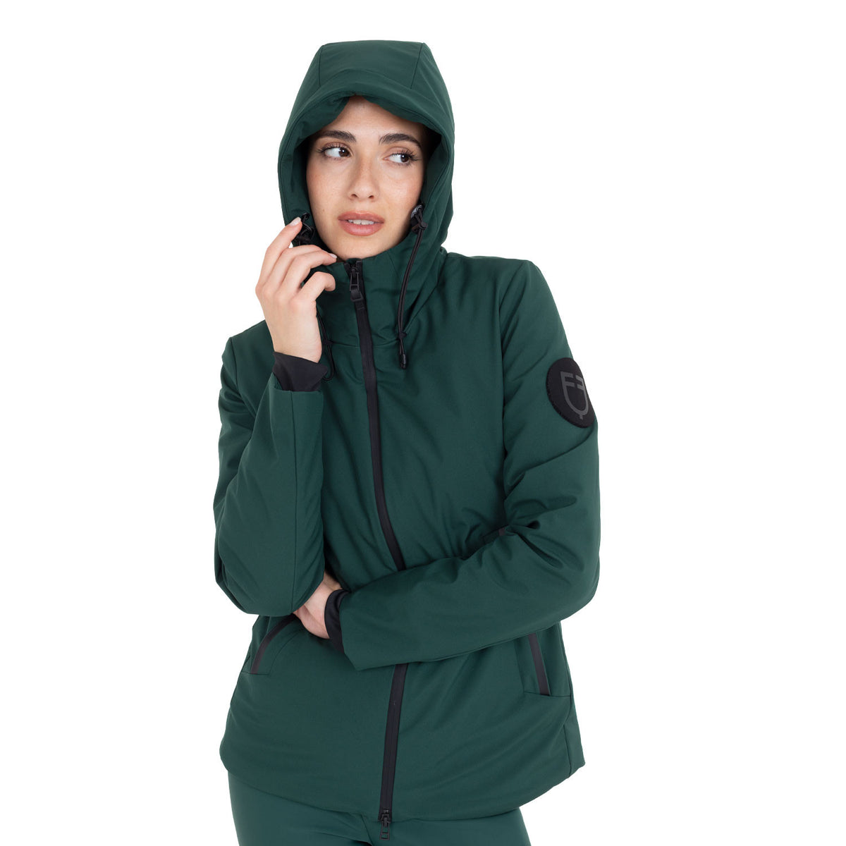 Down jacket water and wind repellent