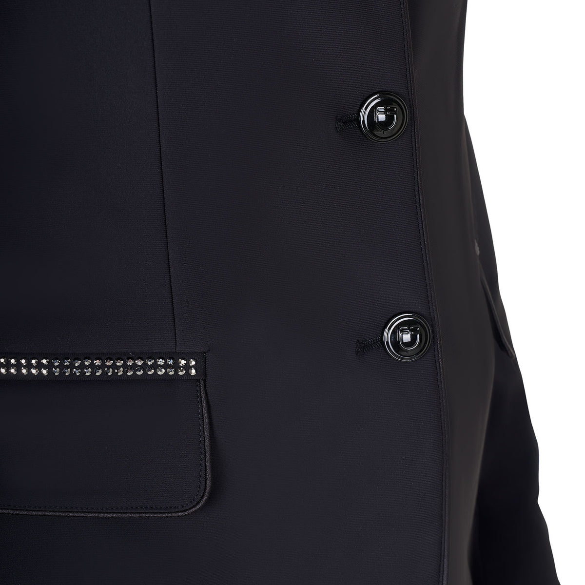 Equestro Ladies Competition Jacket With Rhinestones