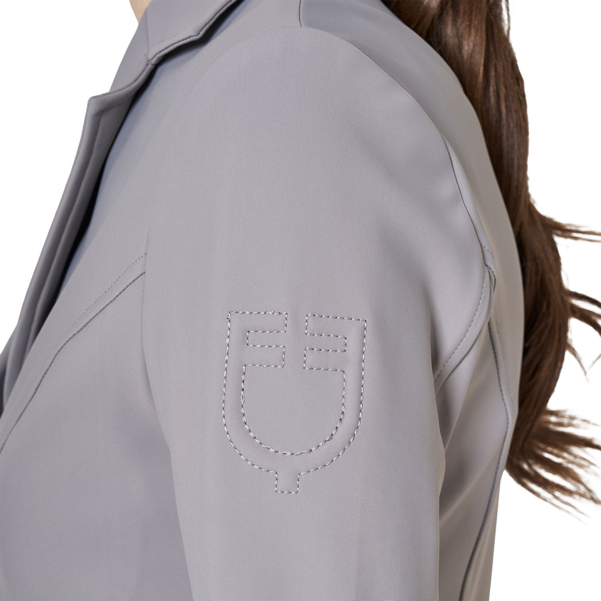Equestro Ladies Competition Jacket With Embossed Logo