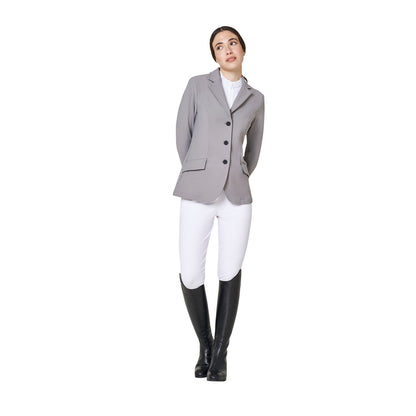 Equestro Ladies Competition Jacket With Embossed Logo