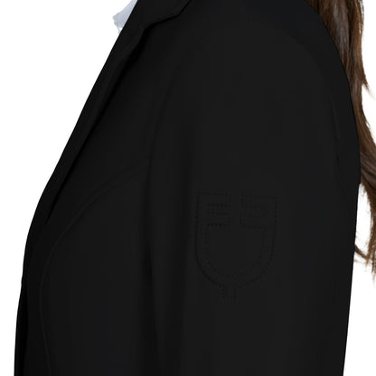 Equestro Ladies Competition Jacket With Embossed Logo