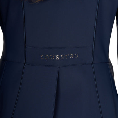 Equestro Ladies Tailcoat In Technical Fabric With Rhinestones