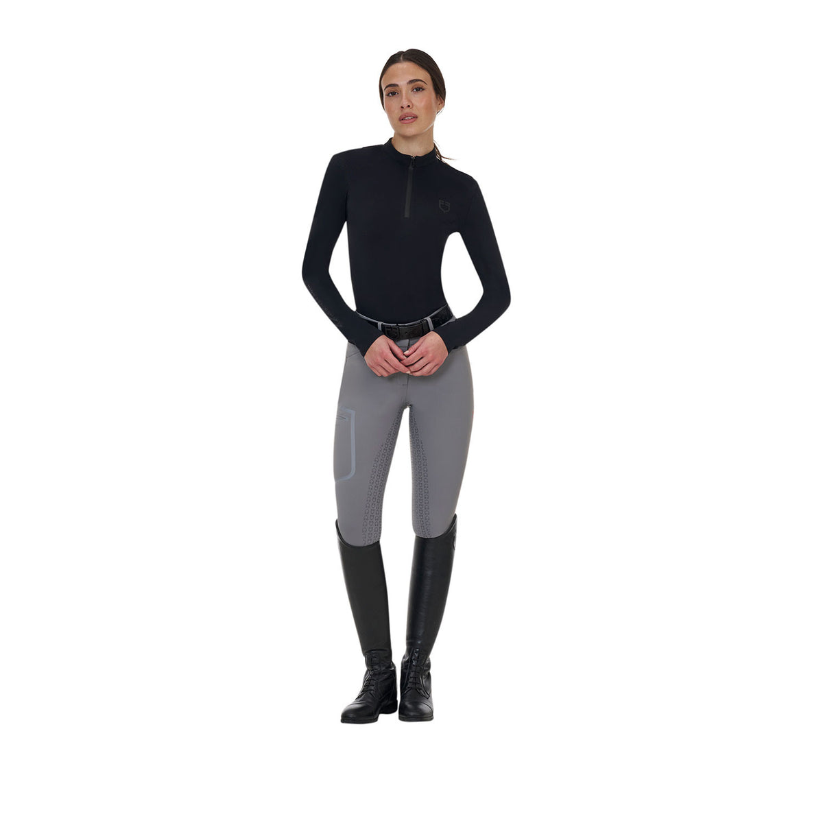 Equestro Ladies Rider Technology Full Grip High Waist Breeches