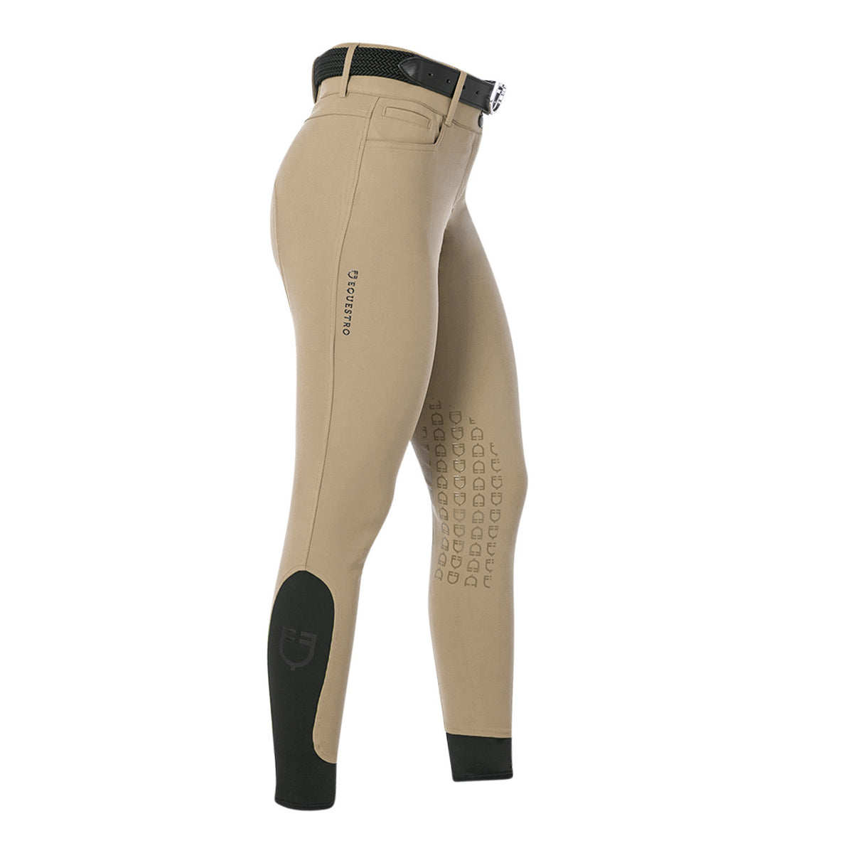 Equestro Ladies High-Waisted Knee Grip Breeches