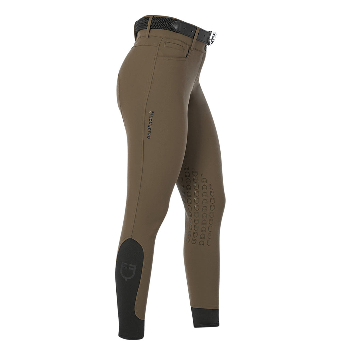 Equestro Ladies High-Waisted Knee Grip Breeches