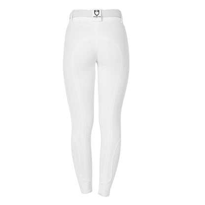 Equestro Ladies High-Waisted Knee Grip Breeches With Fleece Lining