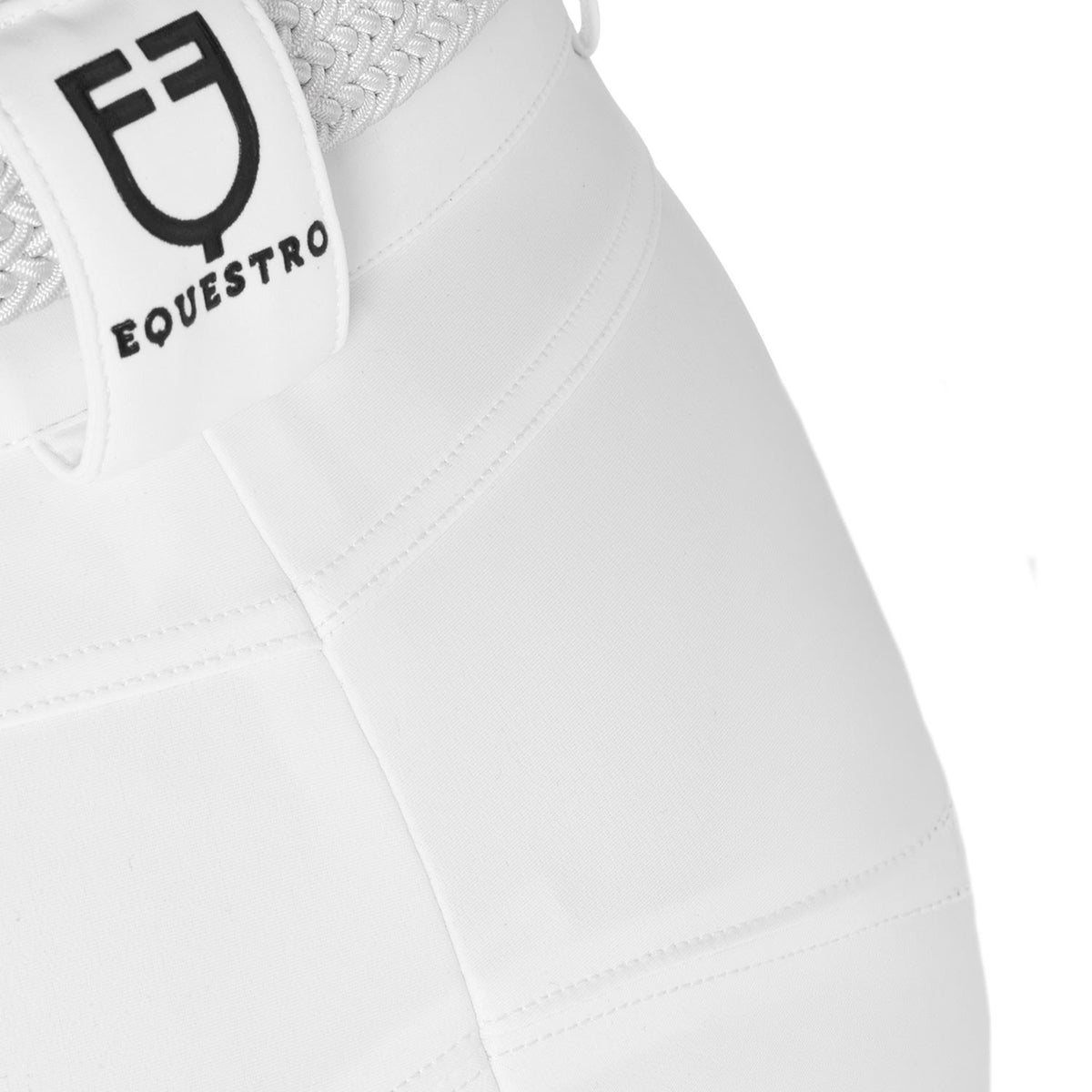 Equestro Ladies High-Waisted Knee Grip Breeches With Fleece Lining