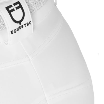 Equestro Ladies High-Waisted Knee Grip Breeches With Fleece Lining