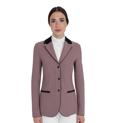 Equestro Ladies Competition Jacket With Zip And Buttons