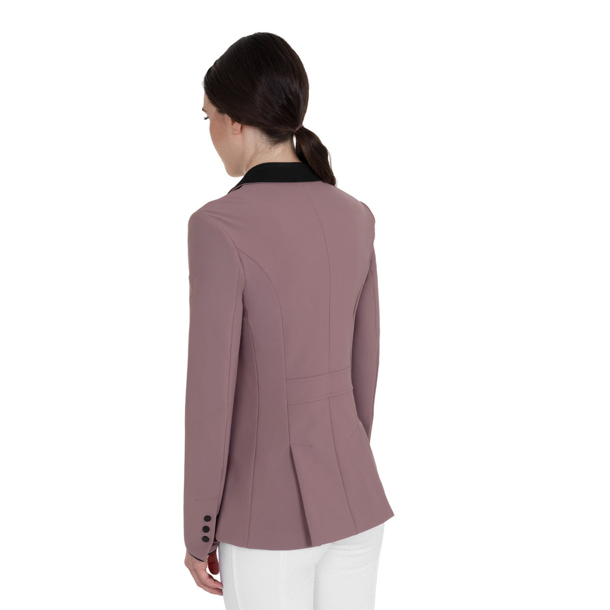 Equestro Ladies Competition Jacket With Zip And Buttons