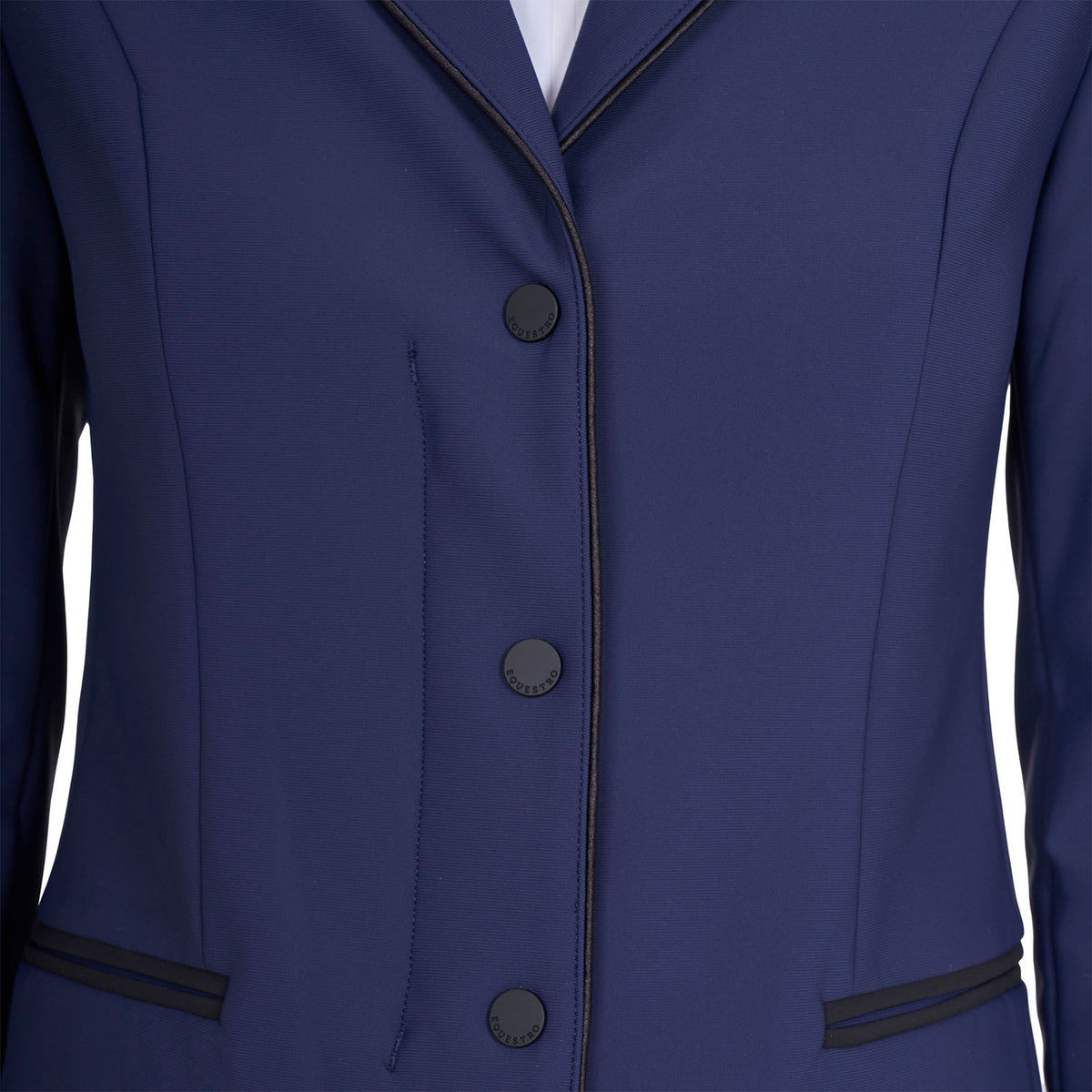 Equestro Ladies Competition Jacket With Zip And Buttons
