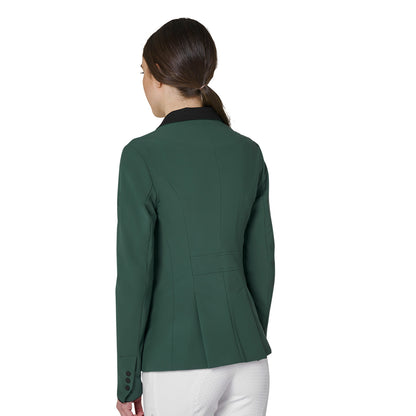 Equestro Ladies Competition Jacket With Zip And Buttons