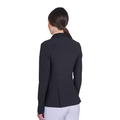 Equestro Ladies Competition Jacket With Zip And Buttons