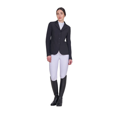 Equestro Ladies Competition Jacket With Zip And Buttons