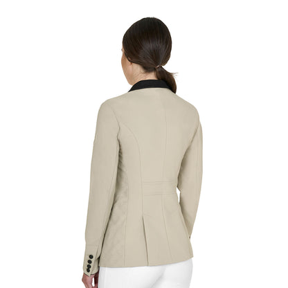 Equestro Ladies Monogram Competition Jacket With Three Buttons