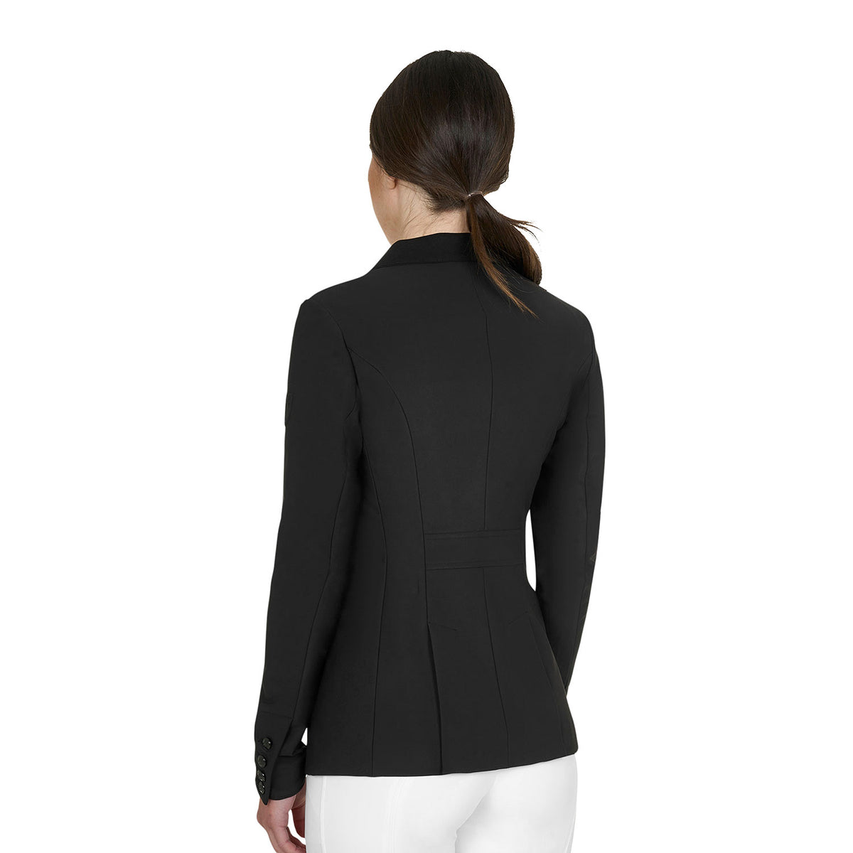 Equestro Ladies Monogram Competition Jacket With Three Buttons