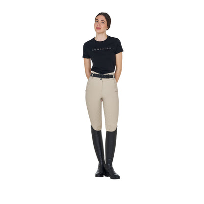 Equestro Ladies High-Waisted Monogram Breeches