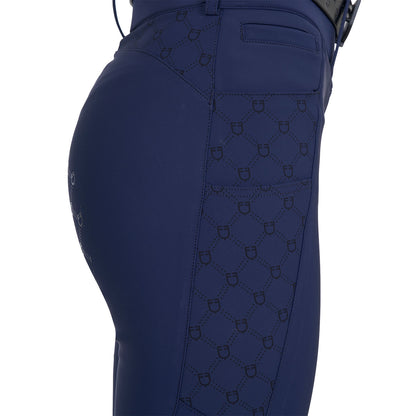 Equestro Ladies High-Waisted Monogram Breeches