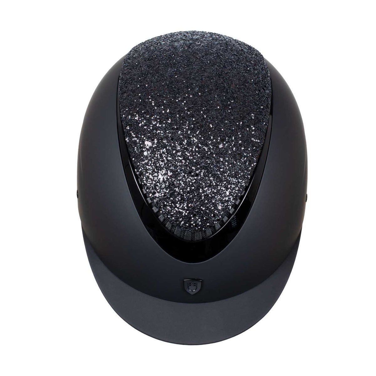 Equestro Narrow Visor Helmet With Rhinestones EN 1384-2023 Homologation
