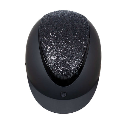 Equestro Narrow Visor Helmet With Rhinestones EN 1384-2023 Homologation