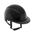 Helmet with wide visor and rhinestones homologation EN 1384-2023.