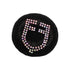 Hair net with rhinestones.