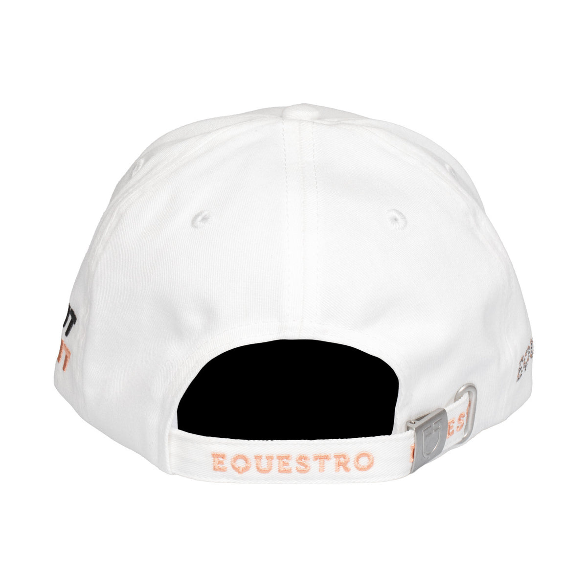 Baseball cap with rhinestone logo