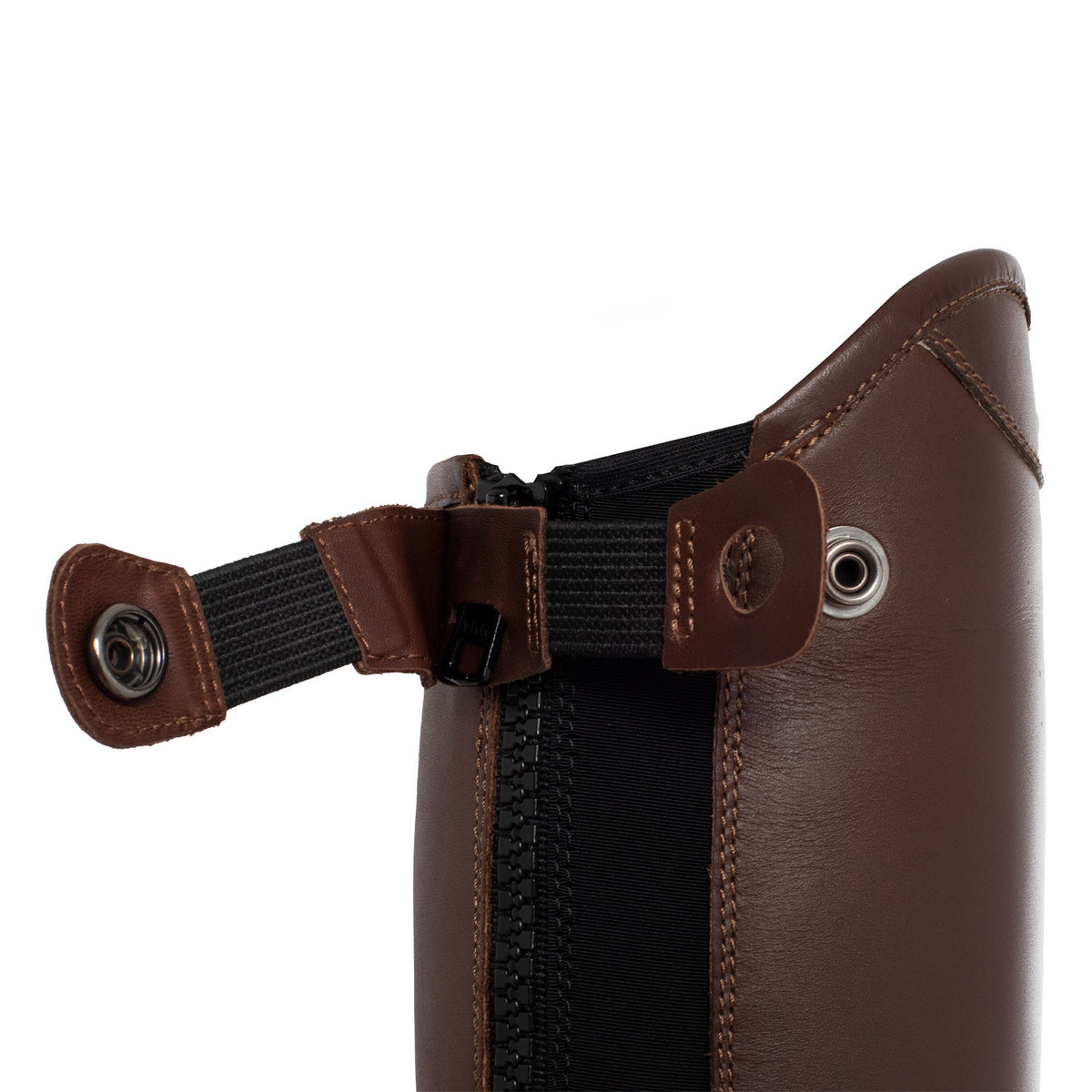 MASACCIO SMOOTH LEATHER CHAPS
