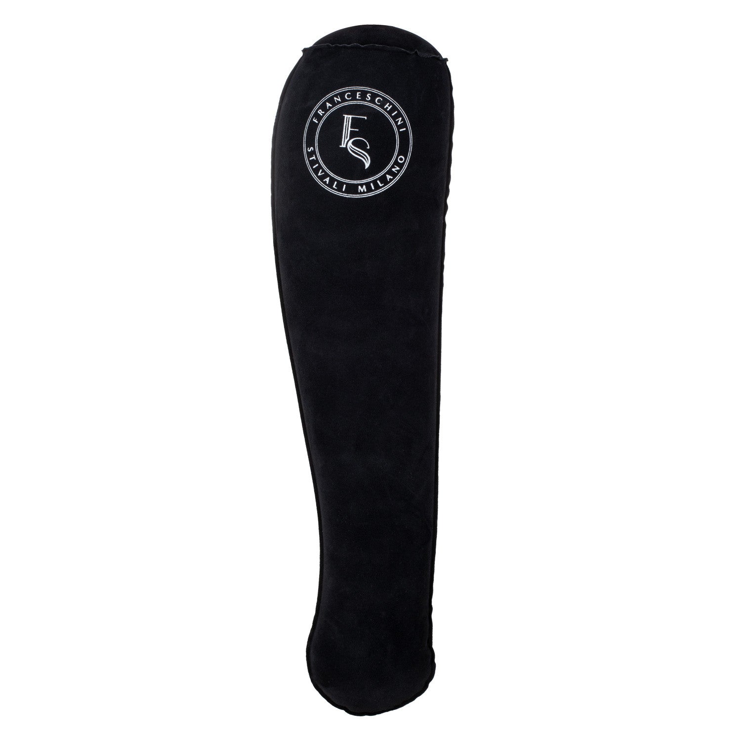 Inflatable boots shapes with printed logo.