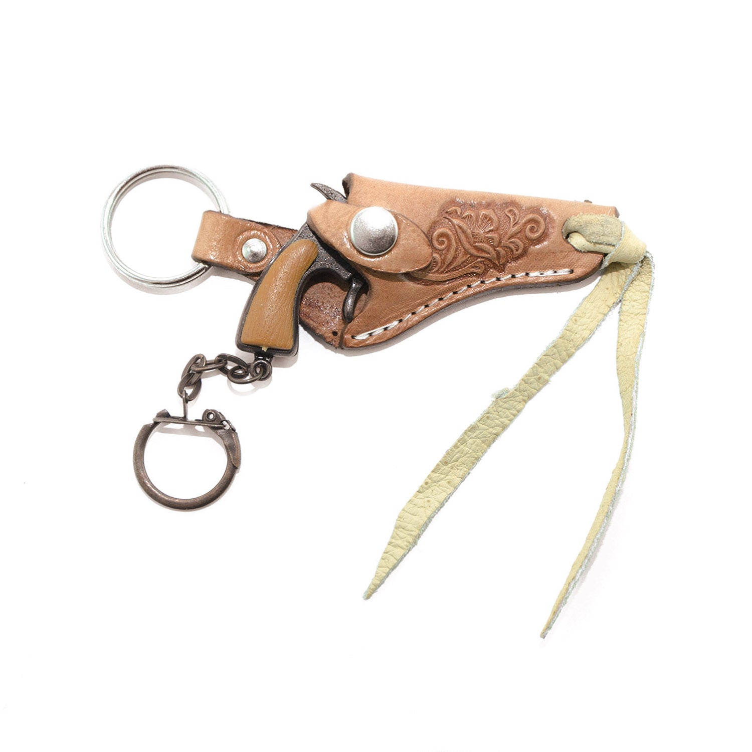 METAL GUN KEYCHAIN.