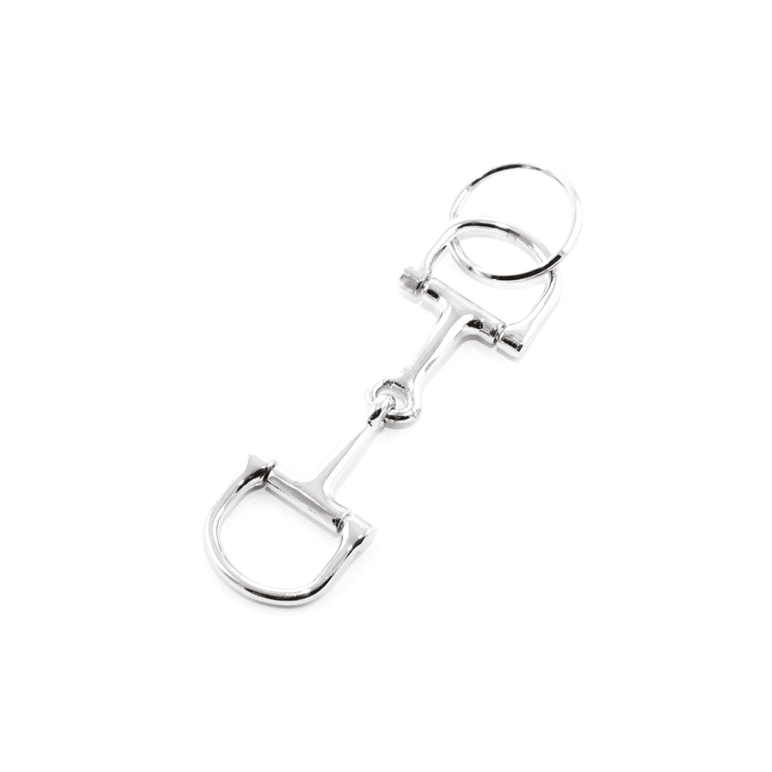 NP D-RING SNAFFLE BIT KEYCHAIN.
