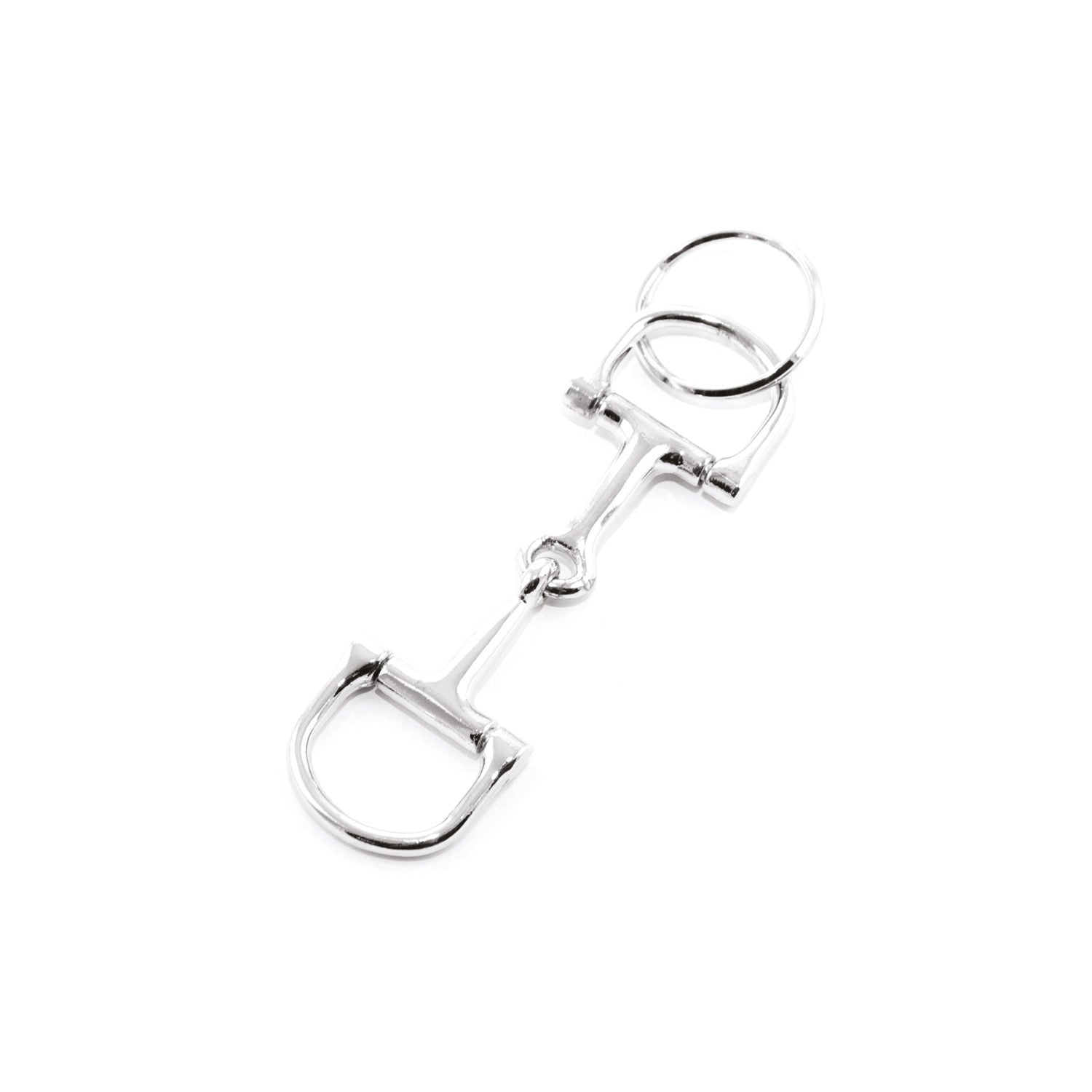 NP D-RING SNAFFLE BIT KEYCHAIN.