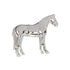 SILVER PLATED STOCK PINS STANDING HORSE MODEL.