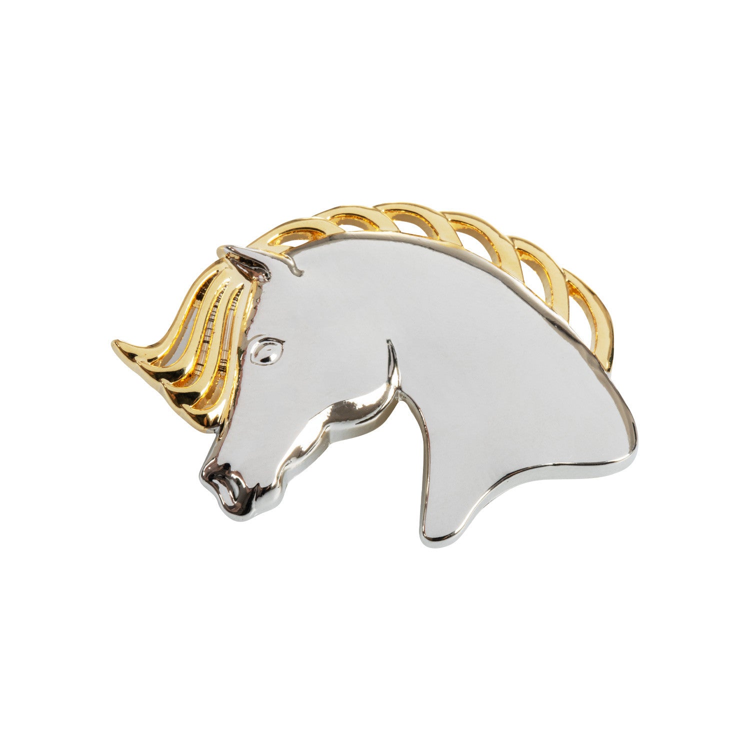HORSE HEAD BROOCH.