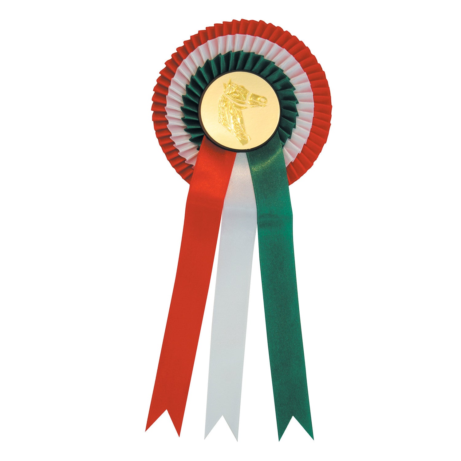 HORSE MEDALLION ITALY FLAG MODEL.