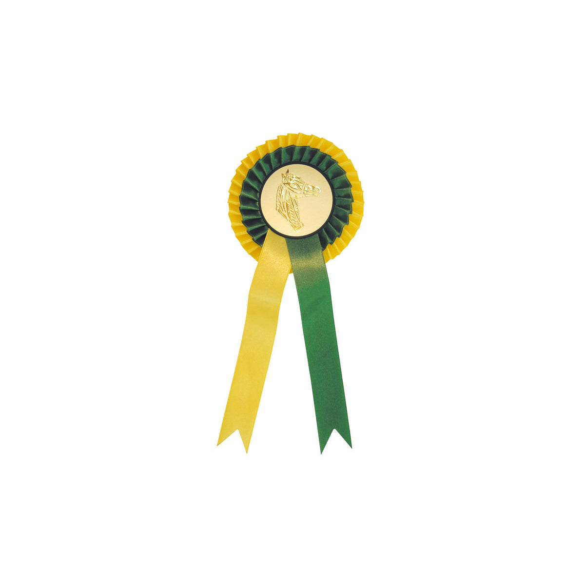 TWO-TONE HORSE MEDALLION
