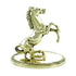BRASS STANDING HORSE TROPHY.