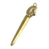 BRASS PAPER KNIFE.