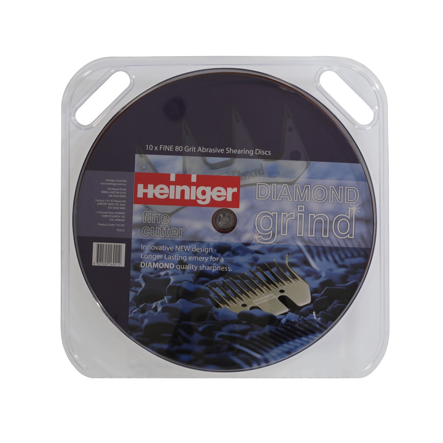 EMERY PAPER FINE 80 GRIT ( CUTTERS), BLISTER PACK 10 PCS.