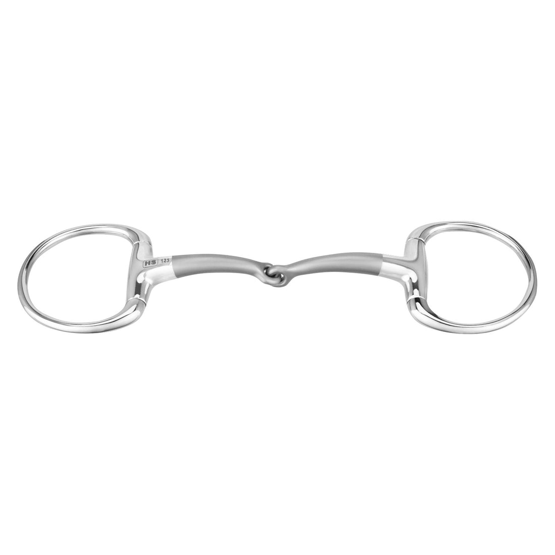 SATINOX EGGBUTT BIT 14 MM SINGLE JOINTED STAINLESS STEEL.
